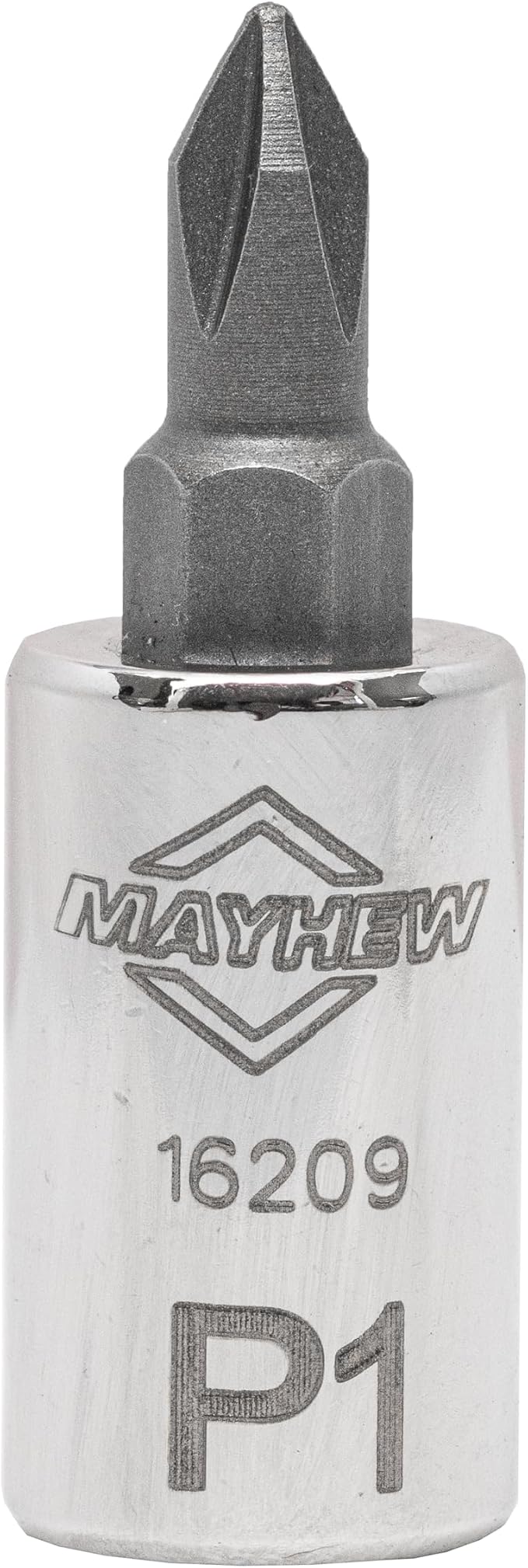 Mayhew Tools 16012 Phillips Socket Bit Set, Chrome Plated, 8-Piece