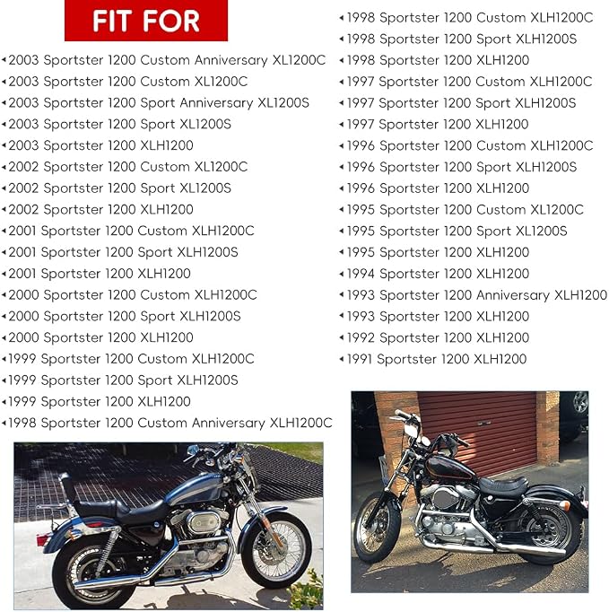 Clutch Kit & Clutch spring plate & Primary Cover Gasket Compatible with Sportster 1200 XLH1200 XL1200 1991-2003 OEM# 34955-04 37911-90 37913-90 37977-90 34955-89 25263-90FM