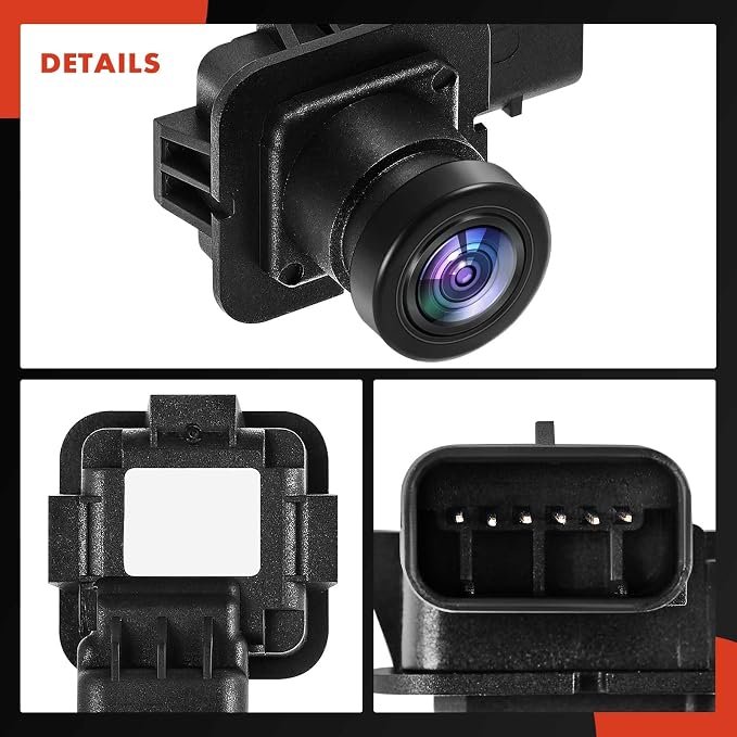 A-Premium Rear View Backup Camera Compatible with Ford | Parking Camera for 2018-2019 Transit-150/Transit-250/Transit-350/Transit-350 HD - Replace# JK4Z-19G490-G