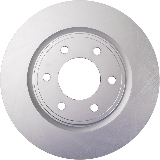 TRQ Front Brake Rotor Set Coated Compatible with 2007-2013 Infiniti QX56 2014-2024 QX80 2007-2024 Nissan Armada 2007-2023 Titan