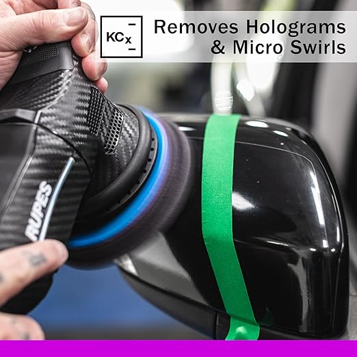 Koch-Chemie - Micro Cut Polishing Compound - Silicone Oil-Free; Permanent Removal of Holograms, Fine Scratches, and Sanding Marks to P3000 Grain Size; High Gloss Finish (5 Liters)