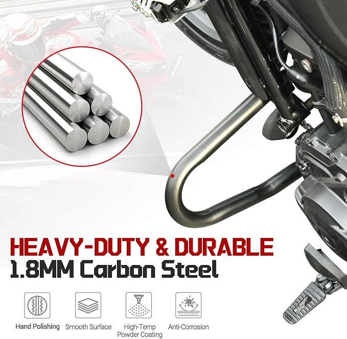 Motorcycle Engine Guard Crash Bar Compatible with Rebel 1100 CMX1100 2021 2022 2023 2024 2025 2026 Highway Bar Bumper Side Protection