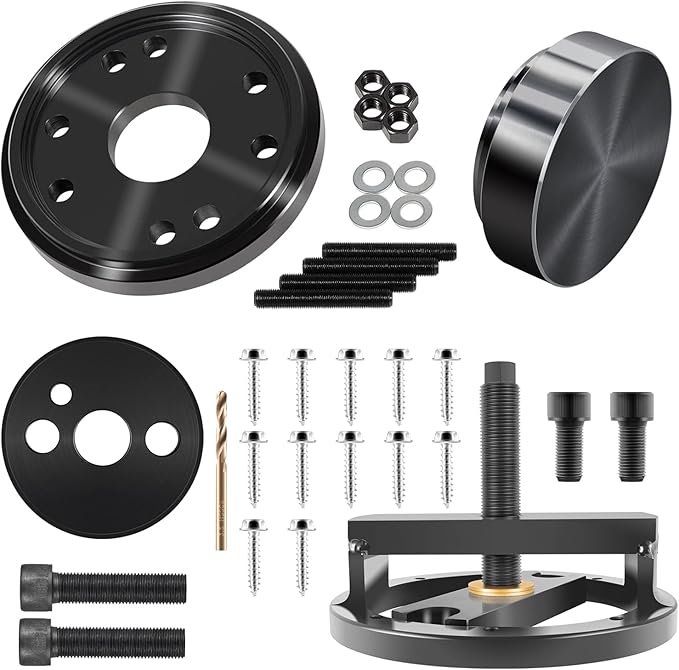 Front+Rear Crankshaft Seal Remover & Installer With Wear Sleeve Installer Tool Set For Cummins 3.9L 5.9L 6.7L 1989-2016 Replace 1338 3824498 5046 3824500 3164660 ST-224C 3824078 5395259 2063800090