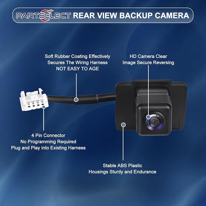 Rear View Backup Camera Replacement for Subaru Forester 2014 2015 2016 2.0L 2.5L H4 Back Up Camera Replaces# ‎86267-SG000