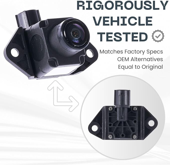 Backup Camera for 2014-2015 Jeep Grand Cherokee Rear View, Parking Cam | Fits 68137943AD 68137943AE 68137943AF 68137943AG 68137943AH 68137943AI 68137943AJ 68137943AK 68375333AA, backup monitor