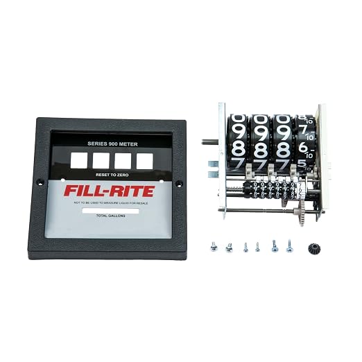 Fill-Rite KIT900GR Kit, 900 Series Gallon Register & Faceplate