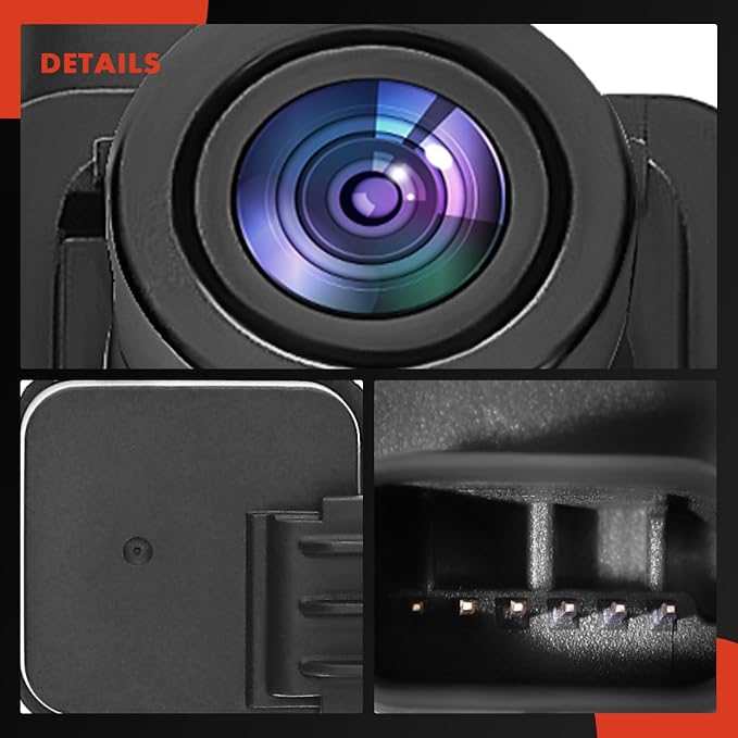 A-Premium Rear View Backup Camera C.A.P.A. Compliant Compatible with Ford | Parking Camera for F-150 2018-2020 - Replace# FO1960166C, JL3C19G490-B, JL3Z19G490L