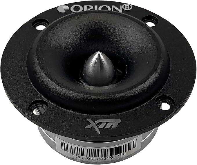 ORION XTR Series XTW350NE 3.2” Super Bullet Neodymium Tweeter | Aluminum Diaphragm, 1” Voice Coil, 110W RMS, 440W Max, Built-in Crossover - Pro Car Audio Tweeter (Pair)
