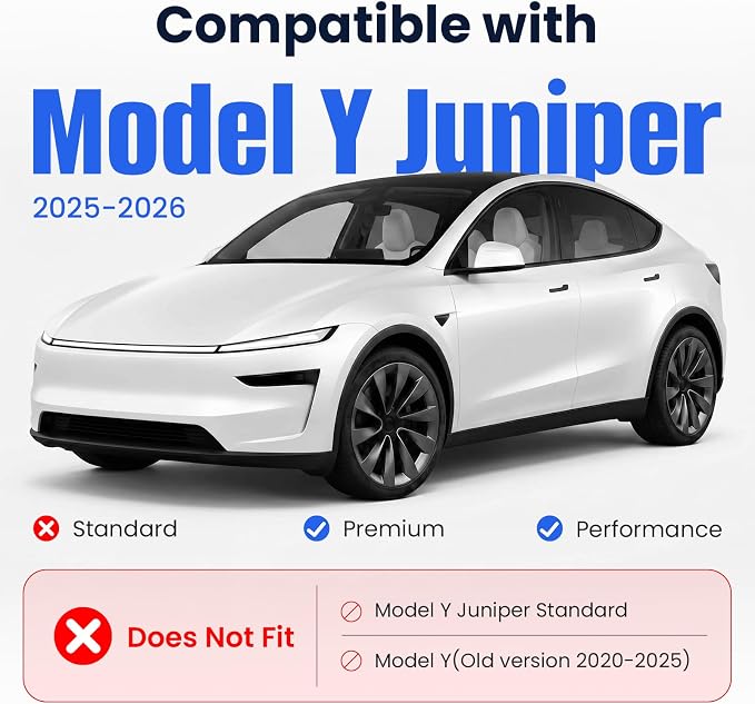2026 Center Console Organizer for Tesla Model Y Juniper 2025-2026 | OEM-Style Fit, Double-Layer Storage with Bottom Trays, Smooth Sliding, Model Y Juniper Accessories, Premium/Performance Only