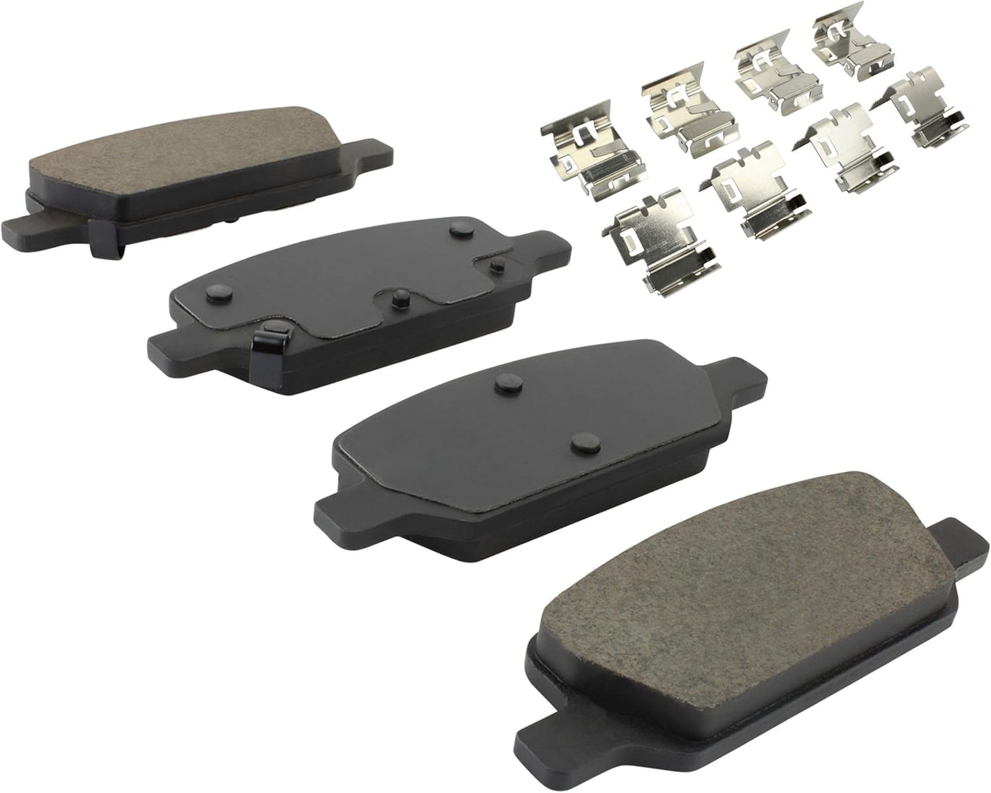 Premium Ceramic Rear Brake Pads (1001-2283C) Compatible with Tesla 3 2017-2023, Tesla Y 2020-2024