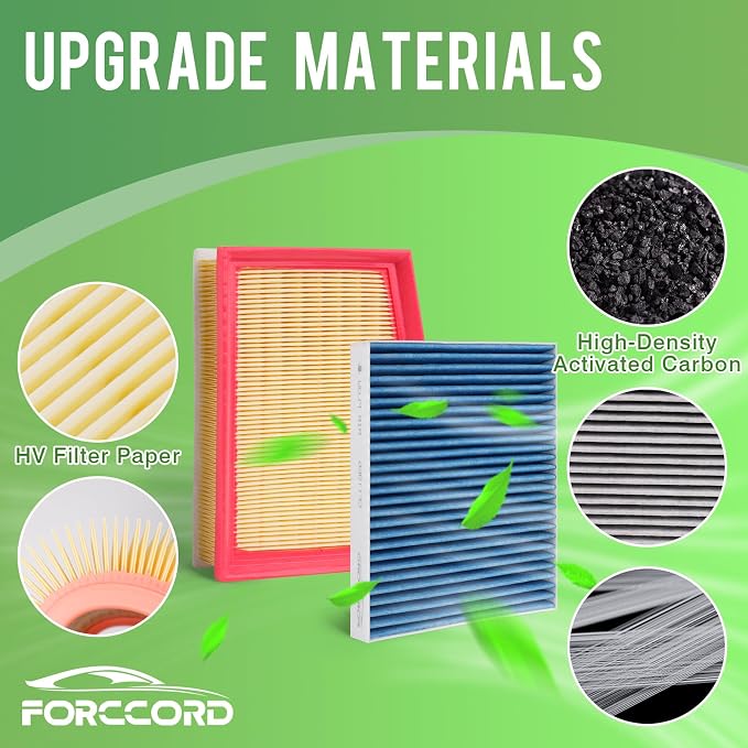 Cabin & Engine Air Filter Fit for Chevrolet Trailblazer 2021-2026, Trax 2024-2026, Buick Encore GX 2020-2026 Activated Carbon Cabin Filter Replace#CF11966 CA12814 Car Accessories