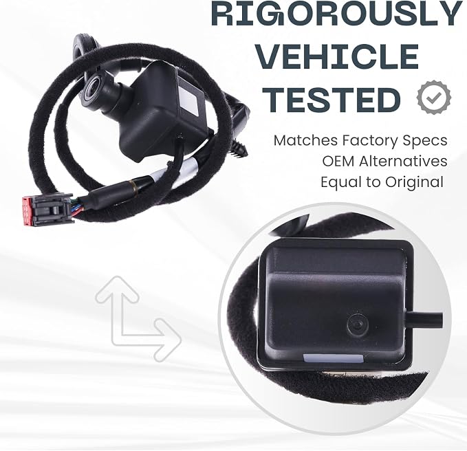 Backup Camera Replaces for 2010 2011 2012 2013 2014 Ford Mustang OE Part # AR3Z6344210BA AR3T-19G490-CC AR3Z-6344210-BA