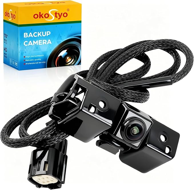 No. 22803702 Rear View Backup Reverse Parking Camera/Rear View Camera | for Chevy Silverado 1500 2500 HD 3500 HD GMC Sierra 1500 2500 3500 2014 2015 [6 Pins] 23306741 84143039
