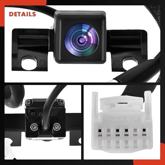 A-Premium Rear View Backup Camera Compatible with Hyundai | Parking Camera for 2014 2015 2016 Equus - Replace# 957603N600