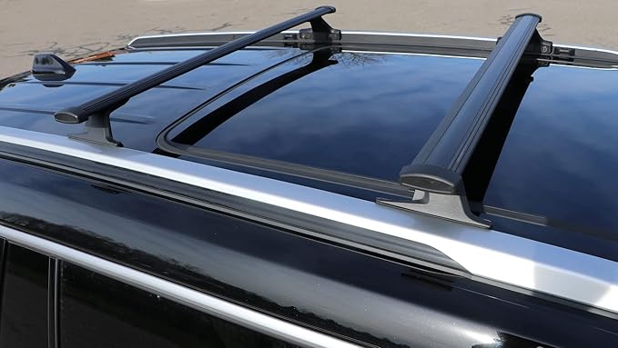 BRIGHTLINES All Metal Crossbars Roof Racks Compatible with 2022-2026 Jeep Grand Cherokee & 2021-2026 Jeep Grand Cherokee L for Kayak Luggage Ski Bike Carrier
