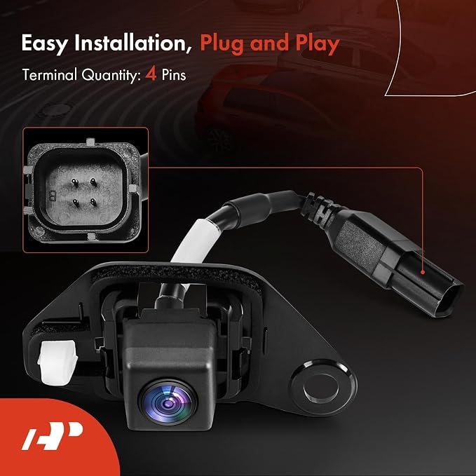 A-Premium Rear View Backup Camera Compatible with Lexus | Parking Camera for 2010 2011 2012 RX350 - Replace# 8679048092