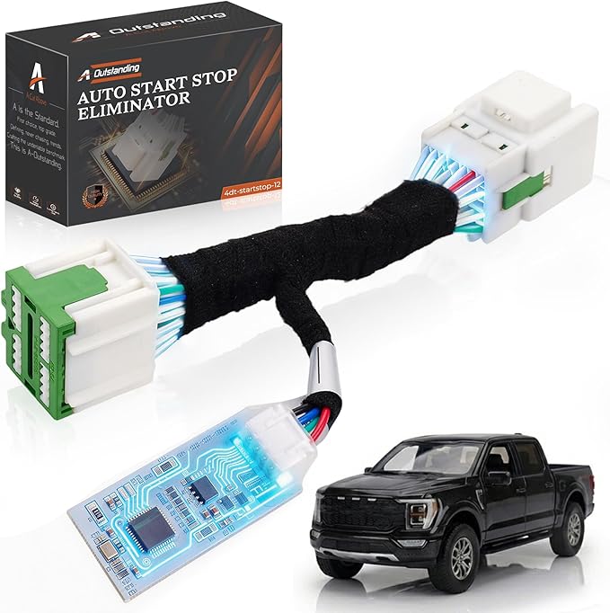 Auto Start Stop Eliminator Compatible with Ford F150 2021-2026 Accessories, Plug and Play Easy Install Autostop Eliminator - Essential 2025 2026 F150 Accessories