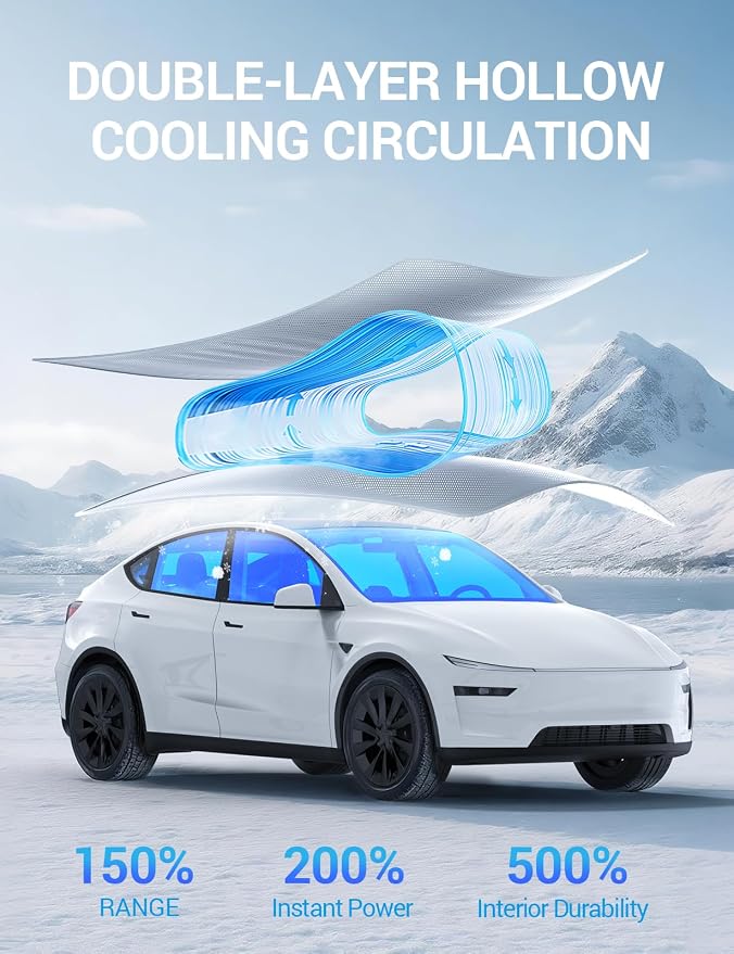 Motrobe Tesla Model Y Garbage Bag and Model Y Juniper Roof Sunshade
