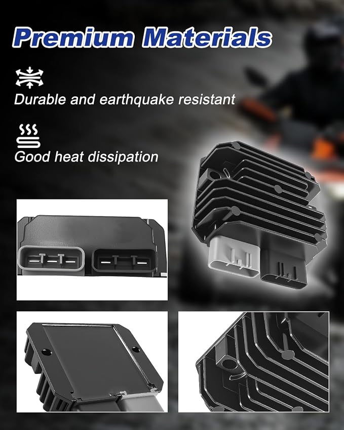 9DSV-151000-4000 5-Pin 12V Voltage Regulator Rectifier Fit for CFMoto CFORCE 600 CF600AZ-3SA UFORCE 1000 CF1000UZ ZFORCE 950 HO EX CF1000SZ-D 2023 Replace 0800-177000-30000