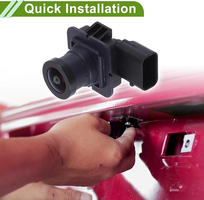 No.CJ5T-19G490-AB/GJ5T-19G490-AC Rear View Camera for Ford Escape 2017-2019 License Plate Park Assist Camera Backup Reverse Camera