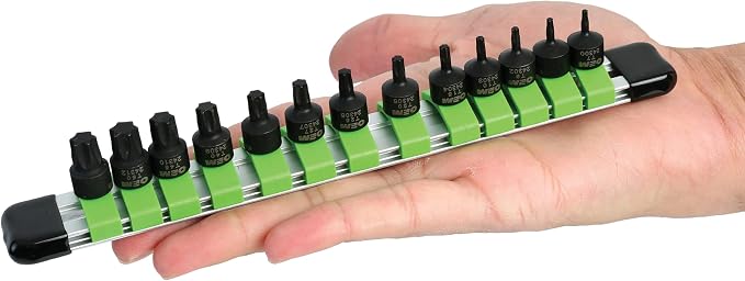 OEMTOOLS Stubby Torx Bit Socket Set, 13 Pc Torx Set 1/4" Drive