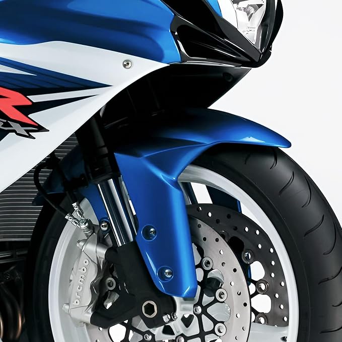 Motorcycle Front Fender, For Suzuki GSX-R600 GSXR750 2006-2010 / GSXR-1000 2005-2008 K5 K6 K7 K8, Mudguard Protector Splash Guard Fit Fairings Kit Parts (Gloss Blue)