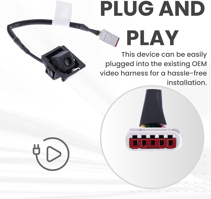 Backup Camera Replaces for 2016-2017 GM Camaro Coupe/Camaro Convertible OE Part # 23334084