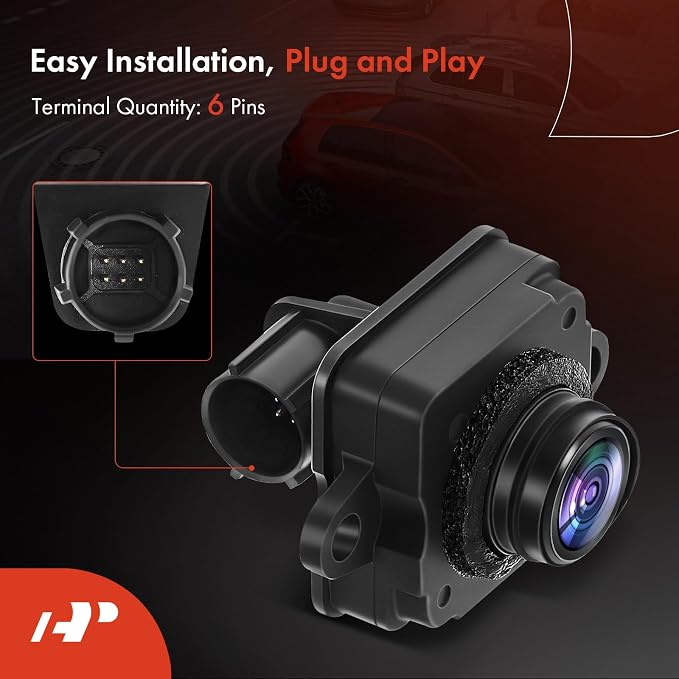 A-Premium Rear View Backup Camera Compatible with Ram | Parking Camera for 2015 2016 2017 ProMaster City