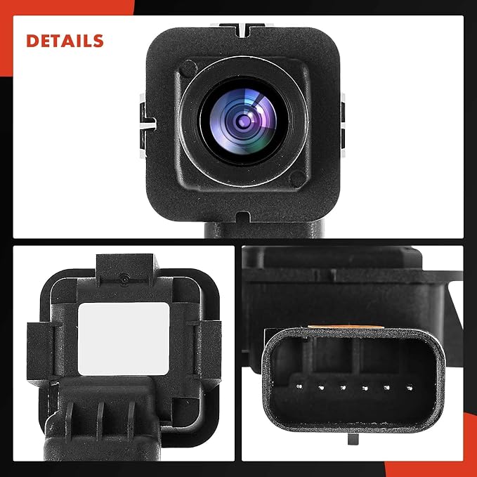 A-Premium Rear View Backup Camera Compatible with Ford | Parking Camera for 2017 2018 2019 Escape - Replace# GJ5Z-19G490-F