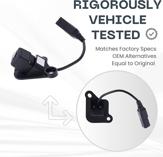 Backup Camera for 2014-2015 Toyota Tundra Rear Tailgate Parking Cam | Replaces OE part 86790-0C020, rear view reverse parking assist backup monitor high definition hd video sensor