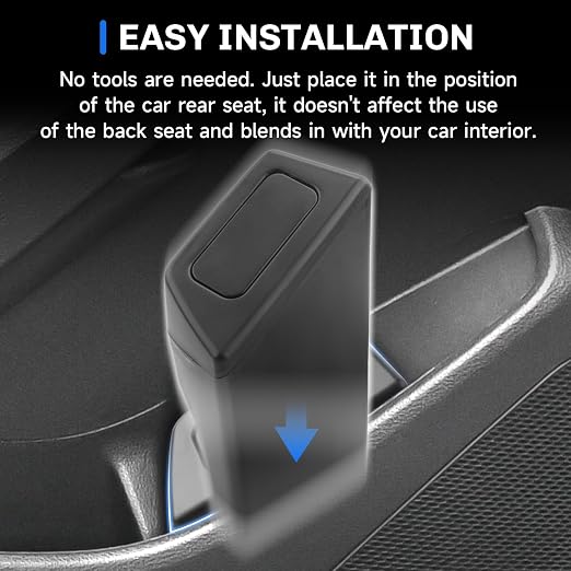 SXCY 2PCS for Toyota Corolla Cross Trash Can for 2022-2025 Toyota Corolla Cross Accessories Front Door Side Trash Can [OEM-Fit] Garbage Bin Waterproof Leak-Proof Trash Bin w/Lid Odor-Free Storage