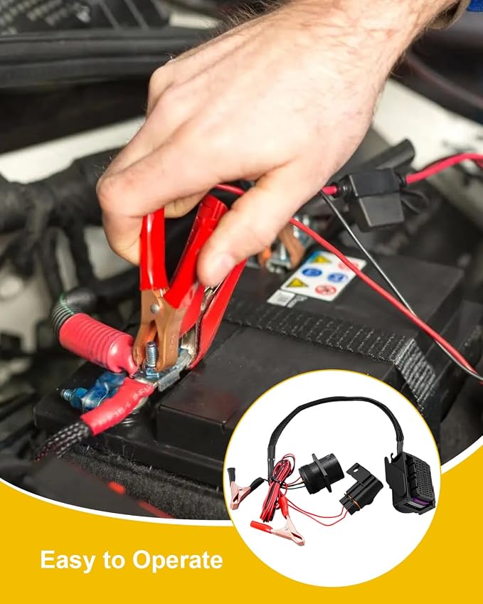 Engine Diagnostic Cable Adapter Compatible with MX13 EPA17 ACM Engine, Diagnostic Wiring Harness for Heavy Duty Commercial Trucks, Fault Detection Cable