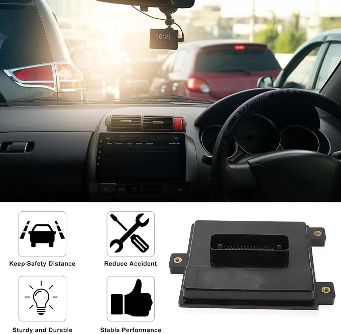 Cruise Control Distance Radar Sensor for Cadillac Escalade ESV 2013, 2014 Automotive Car Cruise Control Module Unit No.20964299 Metal Plastic 1 Pc