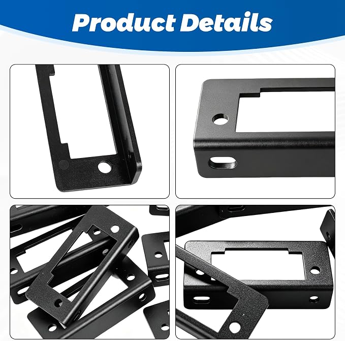 10Pcs Under Dash Mounting Brackets Replace for J1962 OBD2 OBD-II,Fit for Splitter Extension Adapter Cable