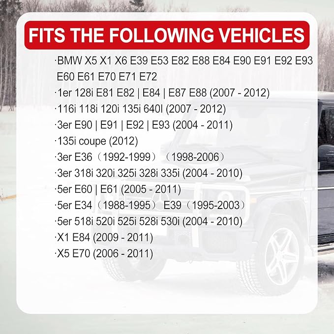 FEXON HD 1080P 30FPS Rear Reversing Backup Camera Waterproof Night Vision Compatible for X5 X1 X6 E39 E53 E82 E88 E84 E90 E91 E92 E93 E60 E61 E70 E71 E72 2002-2011
