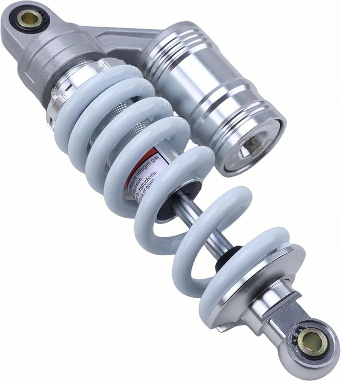 270mm 10.6in 800lbs Air Shock Absorber 11mm Spring Damper Shock Suspension Aluminum Alloy For 50cc 70cc 90cc 110cc 125cc Off Road Dirt Bike Pit Bike Motorcycle Parts