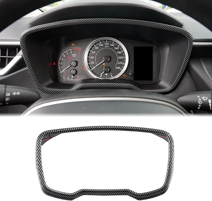 Carbon Fiber Dashboard Panel Cover Compatible with Toyota Corolla 2020–2026 & Corolla Hatchback 2019–2026