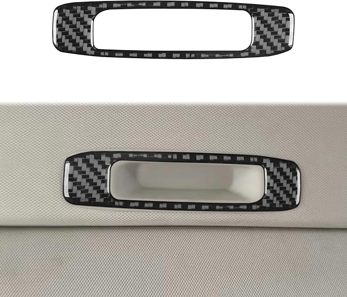 Soft Real Carbon Fiber Compatible with Nissan Altima 2013 2014 2015 2016 2017 2018 Interior Accessories Car Sunroof Handle Trim Cover