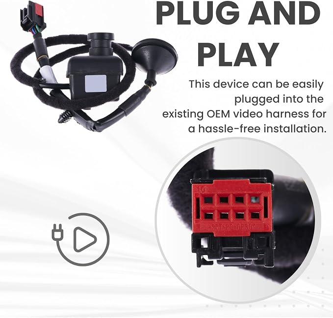 Backup Camera Replaces for 2010 2011 2012 2013 2014 Ford Mustang OE Part # AR3Z6344210BA AR3T-19G490-CC AR3Z-6344210-BA
