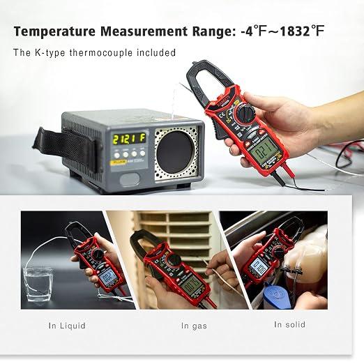 KAIWEETS HT206D Digital Clamp Meter & Smart Multimeter KM602