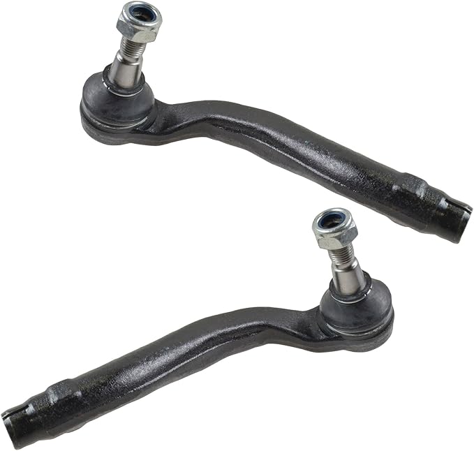 TRQ Outer Driver and Passenger Side Tie Rod Set 2 Piece Compatible with 1998-2003 Mercedes-Benz ML320 1999-2001 ML430 2000-2003 ML55 AMG 2003-2005 ML350 2002-2005 ML500