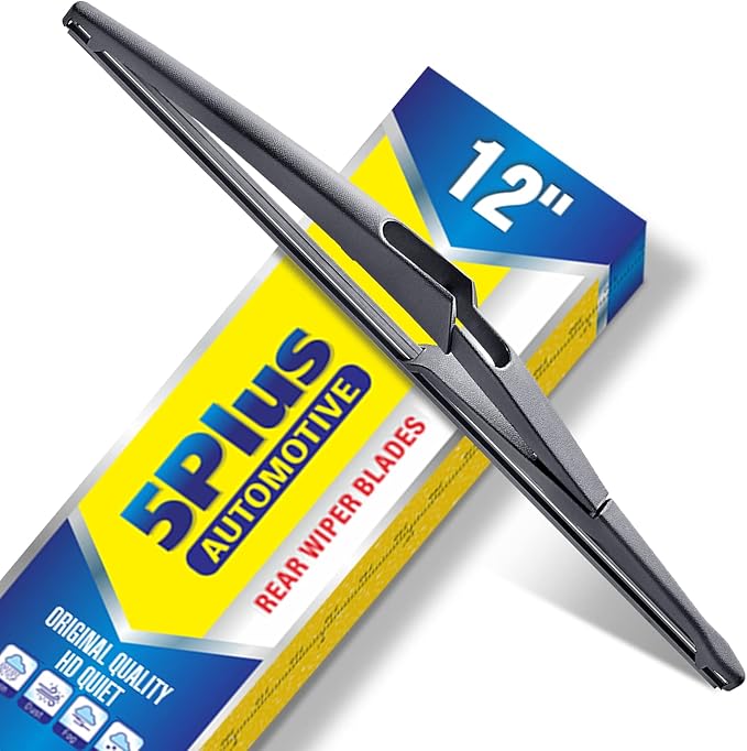 12" Rear Wiper Blade Replacement for Nissan Rogue 2021-2008 Juke 2017-2011 Kicks 2020-2013 Pathfinder 20-13 Qashqai 21-17 /Benz M GLE 19-06 GL GLS 21-07 GLK 15-10 BACK Windshield Wiper Blade (12-J)