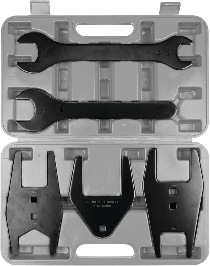 Performance Tool W89401 Fan Clutch Wrench Set (5 Pieces) - Essential Kit for Fan Clutch Servicing and Repairs