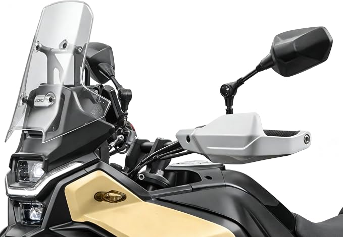40CM PMMA Higher Windshield Wind Screen Compatible with CFMOTO Ibex 450 2025-2026,4.5MM Thickness,Transparent,CFMOTO Ibex 450 Accessories
