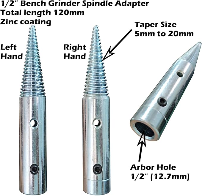 PURUI 11PC Metal Polishing Buffing Kit Use on 6" Bench Grinder