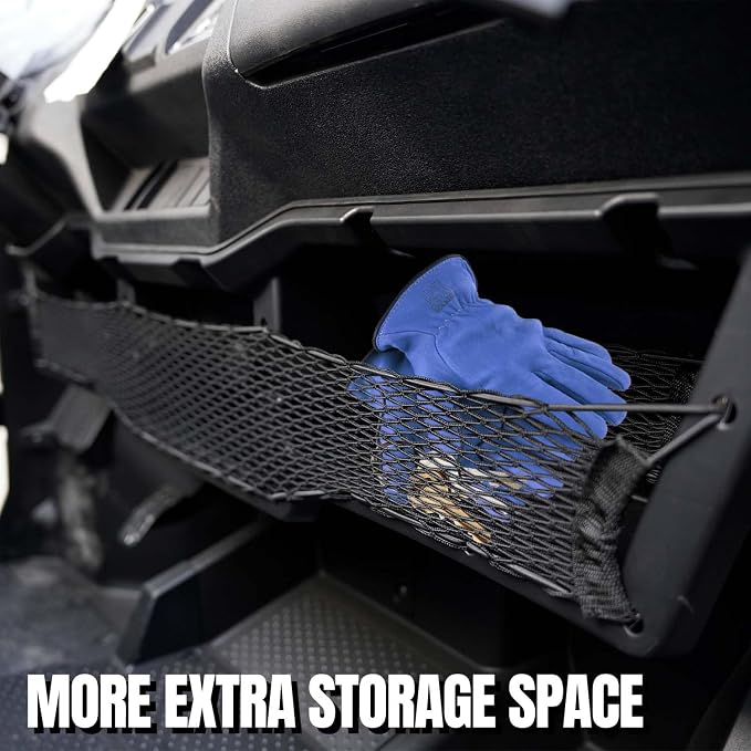 A & UTV PRO Under Dash Storage Box for 2016-2025 Honda Pioneer 1000-3 1000-5, Under Dashboard Storage Pocket for Pioneer 1000 3P 5P Accessories, Replace OEM # 08L71-HL4-F00
