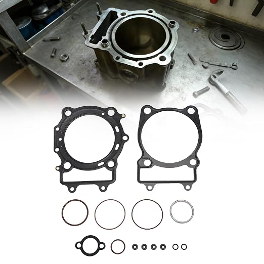 for Arctic Cat 650 Top End Gasket Kit C7220 Engine Gasket Set 98mm Bore 027" MLS Head Gaskets Fits for Prowler Mud Pro TRV TBX 650 H1 2005-2011
