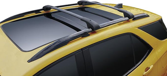 BrightLines Roof Rack Crossbars Compatible with 2018 2019 2020 2021 2022 2023 2024 Chevy Equinox GMC Terrain with Raised Factory Side Rails