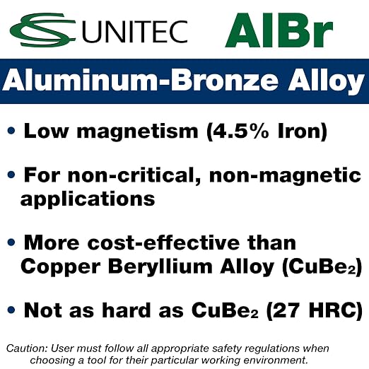 CS Unitec | Non-Sparking 6-Point Socket | 1/2 in. Drive | 1 in. Socket | TUV Certified | Aluminum Bronze | Non-Magnetic | Corrosion Resistant | EX1503B-065UA
