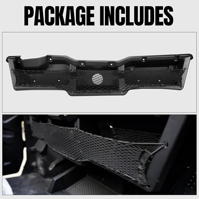 A & UTV PRO Under Dash Storage Box for 2016-2025 Honda Pioneer 1000-3 1000-5, Under Dashboard Storage Pocket for Pioneer 1000 3P 5P Accessories, Replace OEM # 08L71-HL4-F00